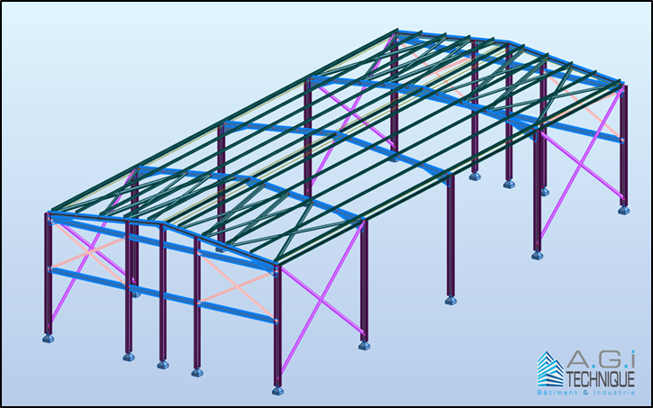 Calcul structure metallique